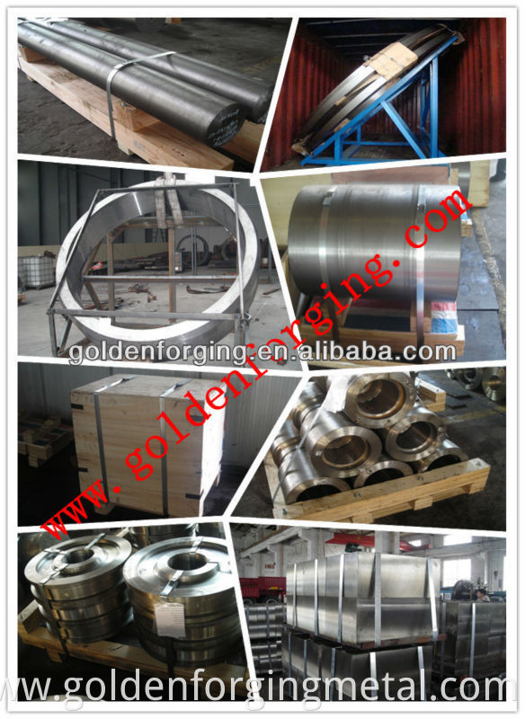 Forged steel crankshaft for kubota